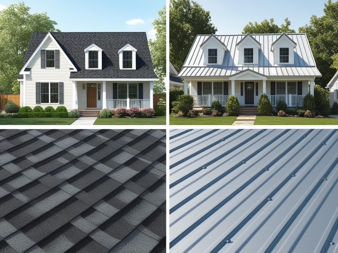Asphalt vs. Metal Roofing: Which Is Best for Your Franklin Home?